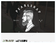 Tablet Screenshot of pearlsnapphotography.com